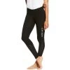 Ariat Womens EOS Knee Patch Tight 10025582 - Black -Equestrian Products Store Ariat20Womens20EOS20Knee20Patch20Tight201002558220Black front.700x700