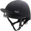 Charles Owen 4 Star Jockey Skull Cover - Black Colour Black