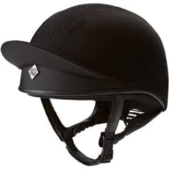 Charles Owen Pro II Plus Helmet Silk - Black Colour Black