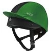 Charles Owen 4 Star Vented Helmet Silk - Emerald Green Colour Emerald Green -Equestrian Products Store Charles Owen Pro II Plus Helmet Silk Green.700x700