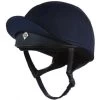 Charles Owen Pro II Plus Round Fit Skull Helmet - Navy Colour Navy