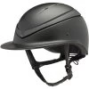 Charles Owen Luna Wide Peak Helmet & Headband LUNAWPBMBM - Black Matt 1 Charles Owen Luna Wide Peak Helmet & Headband LUNAWPBMBM - Black Matt -Equestrian Products Store Charles20Owen20Luna20Wide20Peak20Helmet20LUNAWPBMBM20Black20Matt side.700x700