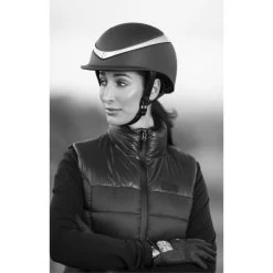 Charles Owen Halo Helmet & Free Headband HALOBRG - Black / Rose Gold -Equestrian Products Store Copy20of20A2I5993 HR Mono.700x700 1