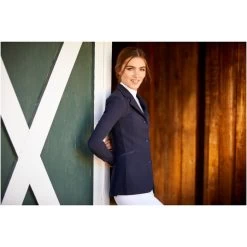 Ariat Womens Galatea Show Coat 10030558 - Navy -Equestrian Products Store Copy20of20S20 WMS ENGL Kehoe Carmel 3799 1.700x700