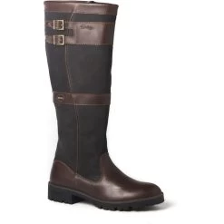 Dubarry Womens Longford Leather Boot Black / Brown -Equestrian Products Store Dubarry Womens Longford Leather Boot Black Brown 2.700x700