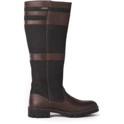Dubarry Womens Longford Leather Boot Black / Brown -Equestrian Products Store Dubarry Womens Longford Leather Boot Black Brown 3.700x700
