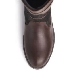 Dubarry Womens Longford Leather Boot Black / Brown -Equestrian Products Store Dubarry Womens Longford Leather Boot Black Brown 5.700x700