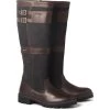 Dubarry Womens Longford Leather Boot Black / Brown -Equestrian Products Store Dubarry Womens Longford Leather Boot Black Brown Main.700x700