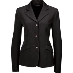 Dublin Womens Casey Tailored Riding Jacket - Black Colour Black