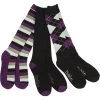 Dublin Womens Socks 3 Pack 31003 - Black / Purple / Grey -Equestrian Products Store Dublin20Womens20Socks20320Pack203100320Black20Purple20Grey.700x700