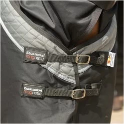 Equilibrium Magnetic Rug With Neck - Black -Equestrian Products Store Equilibrium Magnetic Rug with Neck Black 3.700x700