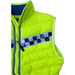 2022 Equisafety Polite Hi Vis Fitted Gilet POL-G - Yellow -Equestrian Products Store Equisafety Polite Hi Vis Fitted Gilet POL G Yellow.700x700