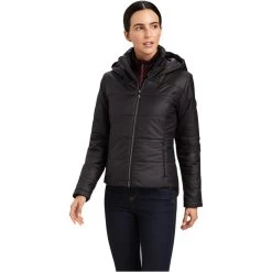 2022 Ariat Womens Harmony Insulated Jacket 10041214 - Black