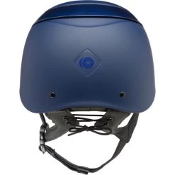 Charles Owen Luna Wide Peak Helmet & Free Headband LUNAWPNMNG - Navy Matt / Navy Gloss -Equestrian Products Store Luna20Navy20standard 00107.700x700