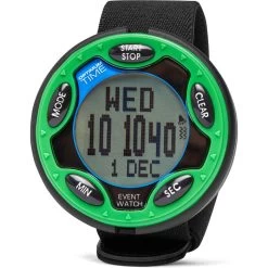 2022 Optimum Time OE Series 14R Rechargeable Jumbo Event Watch OE1468R - Green Colour Green