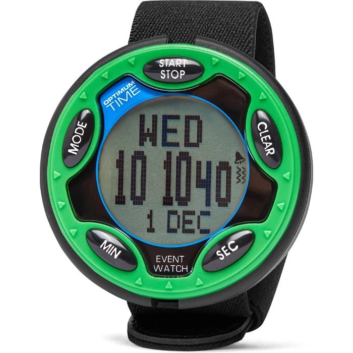 2022 Optimum Time OE Series 14R Rechargeable Jumbo Event Watch OE1468R - Green Colour Green 3 2022 Optimum Time OE Series 14R Rechargeable Jumbo Event Watch OE1468R - Green Colour Green