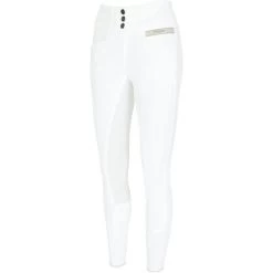 2022 Pikeur Womens Candela Grip Breeches 7814 - White Colour White