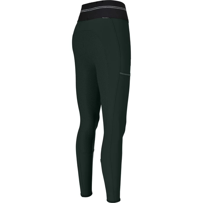Pikeur Womens Gia Athleisure II Grip Breeches 2458 - Dark Green 4 Pikeur Womens Gia Athleisure II Grip Breeches 2458 - Dark Green - Image 2