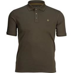 2023 Seeland Mens Skeet Polo T-Shirt 1602061280 - Classic Green