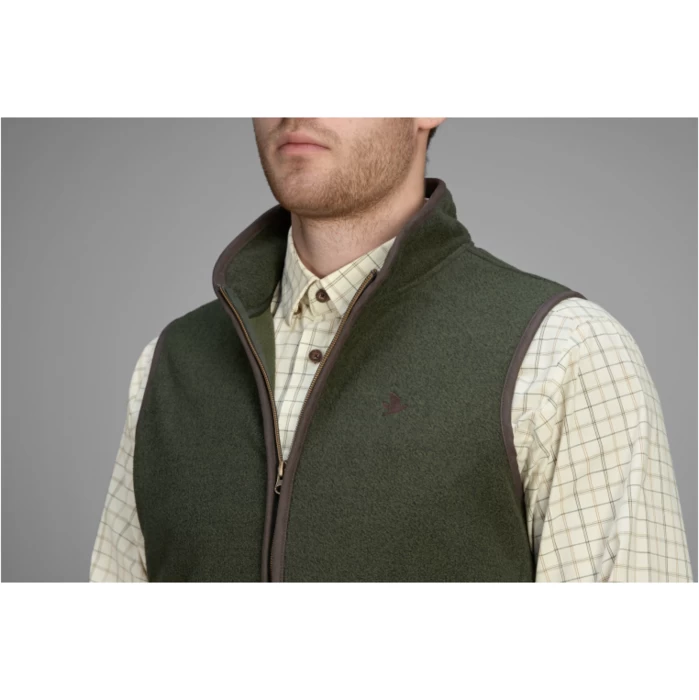 Seeland Mens Woodcock Fleece Waistcoat - Classic Green 5 Seeland Mens Woodcock Fleece Waistcoat - Classic Green - Image 3