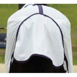 Weatherbeeta Comfitec Essential Mesh Combo Neck Fly Rug White / Purple -Equestrian Products Store Weatherbeeta Comfitec Essential Mesh Combo Neck White 5.700x700