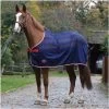 2022 Weatherbeeta Standard Neck Scrim Cooler Rug 6545 - Navy / Red / White