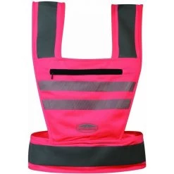 Weatherbeeta Adult Reflective Harness Hi Vis Pink 1005270 Colour Pink