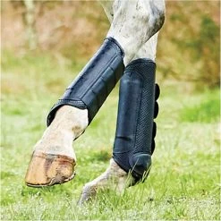 Weatherbeeta Cross Country Boots Hind - Black -Equestrian Products Store Weatherbeeta20Cross20Country20Boots20Hind20 20Black20worn.700x700