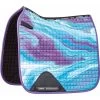 Weatherbeeta Prime Marble Dressage Saddle Pad 1008703 - Purple Swirl Colour Purple Swirl
