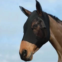 Weatherbeeta Stretch Bug Eye Saver With Ears Black