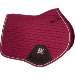 Woof Wear Close Contact Saddle Cloth - Shiraz Colour Shiraz