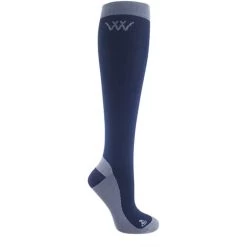 Woof Wear Competition Riding Socks WW0018 - Navy Colour Navy