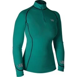 2022 Woof Wear Womens Performance Riding Shirt WA0001 - Ocean Colour Ocean