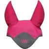 2022 Woof Wear Horse Hi-Viz Fly Veil WS0016 - Pink Colour Pink