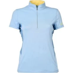 2023 Dublin Womens Kylee Short Sleeve Shirt II 10055250 - Ice Blue Colour Ice Blue