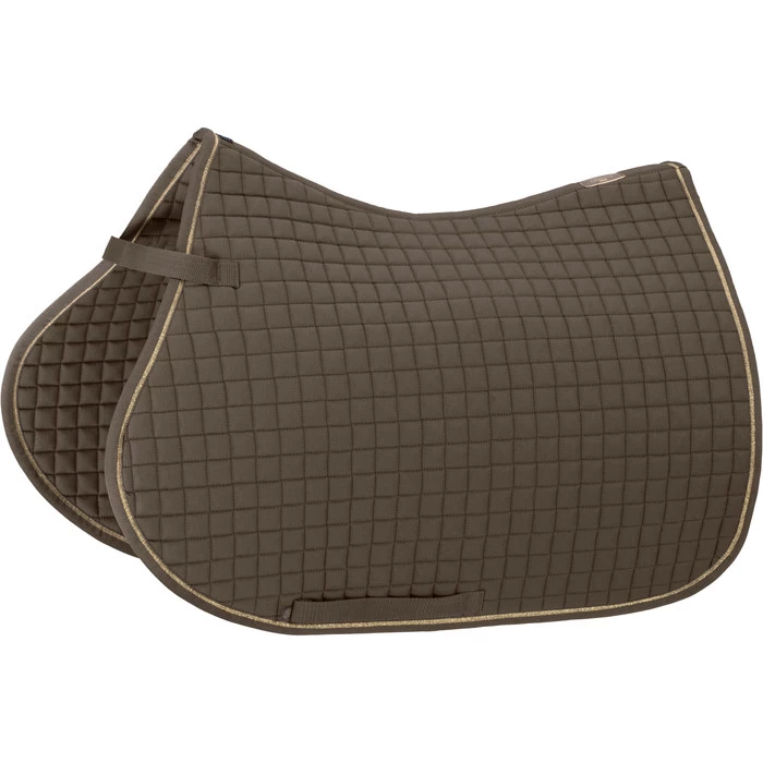 2021 Eskadron Cotton Saddle Pad 211055 - Plaza Taupe Colour Plaza Taupe 4 2021 Eskadron Cotton Saddle Pad 211055 - Plaza Taupe Colour Plaza Taupe - Image 2