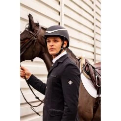 Charles Owen Halo Helmet & Headband HALOBS - Black / Platinum 10 Charles Owen Halo Helmet & Headband HALOBS - Black / Platinum -Equestrian Products Store halo20mens202.700x700