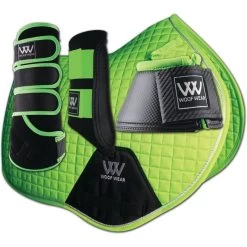 Woof Wear Womens Performance Riding Shirt Lime -Equestrian Products Store lime20set.700x700