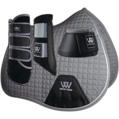 Woof Wear Womens Performance Riding Shirt - Brushed Steel Colour Brushed Steel -Equestrian Products Store steel20set.700x700