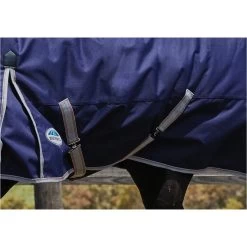 2022 Weatherbeeta Comfitec Essential Lite Combo Neck Turnout Rug - Navy / Silver Colour Navy/Silver -Equestrian Products Store weatherbeeta comfitec essential combo neck lite navy silver white 8035 surcingles.700x700