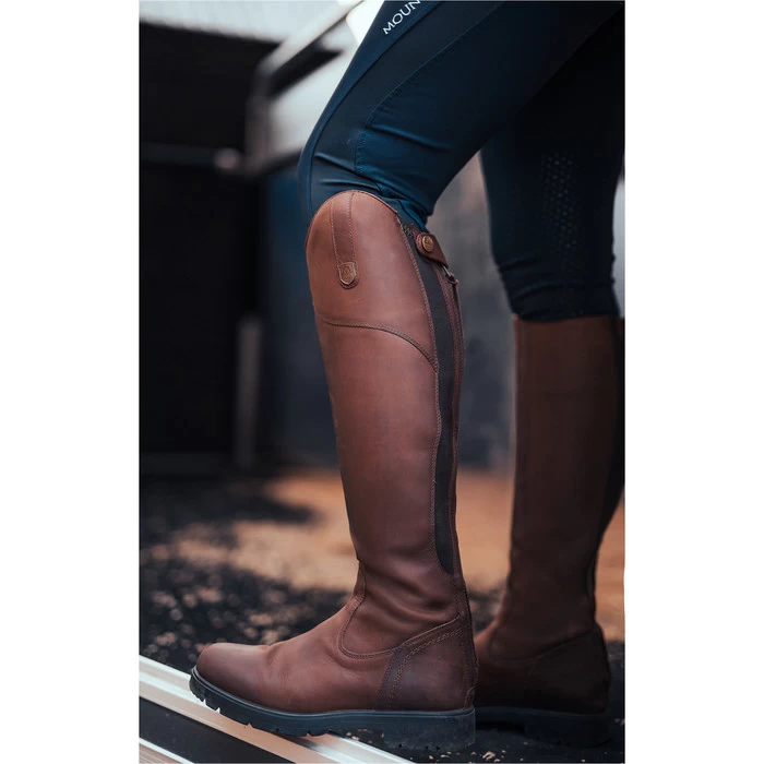 2022 Mountain Horse Womens Wild River Long Riding Boots - Black Colour Black 4 2022 Mountain Horse Womens Wild River Long Riding Boots - Black Colour Black - Image 2